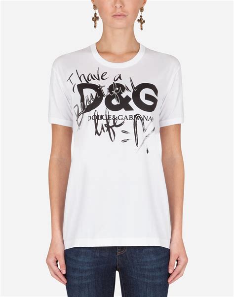 dolce gabbana t shirt aaa|Women's T.